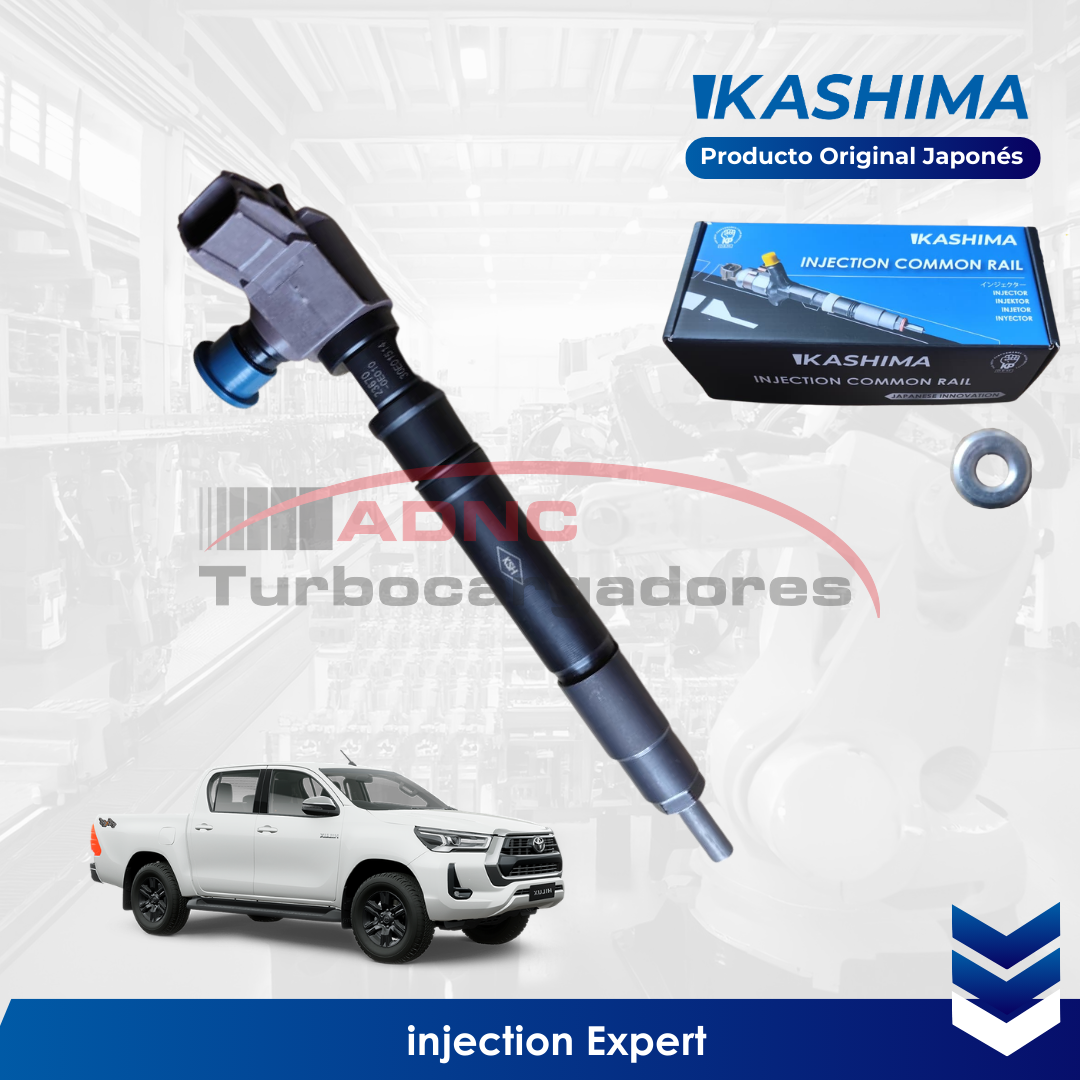 Inyector Kashima: Toyota - Aplicación: Toyota Hilux 2.8