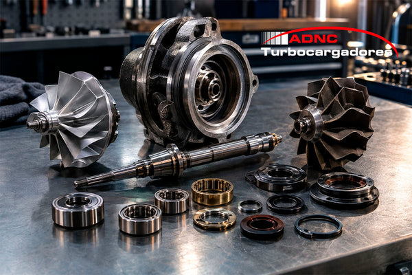 Eje de turbina, cartridge o turbo completo: la pregunta que define el presupuesto