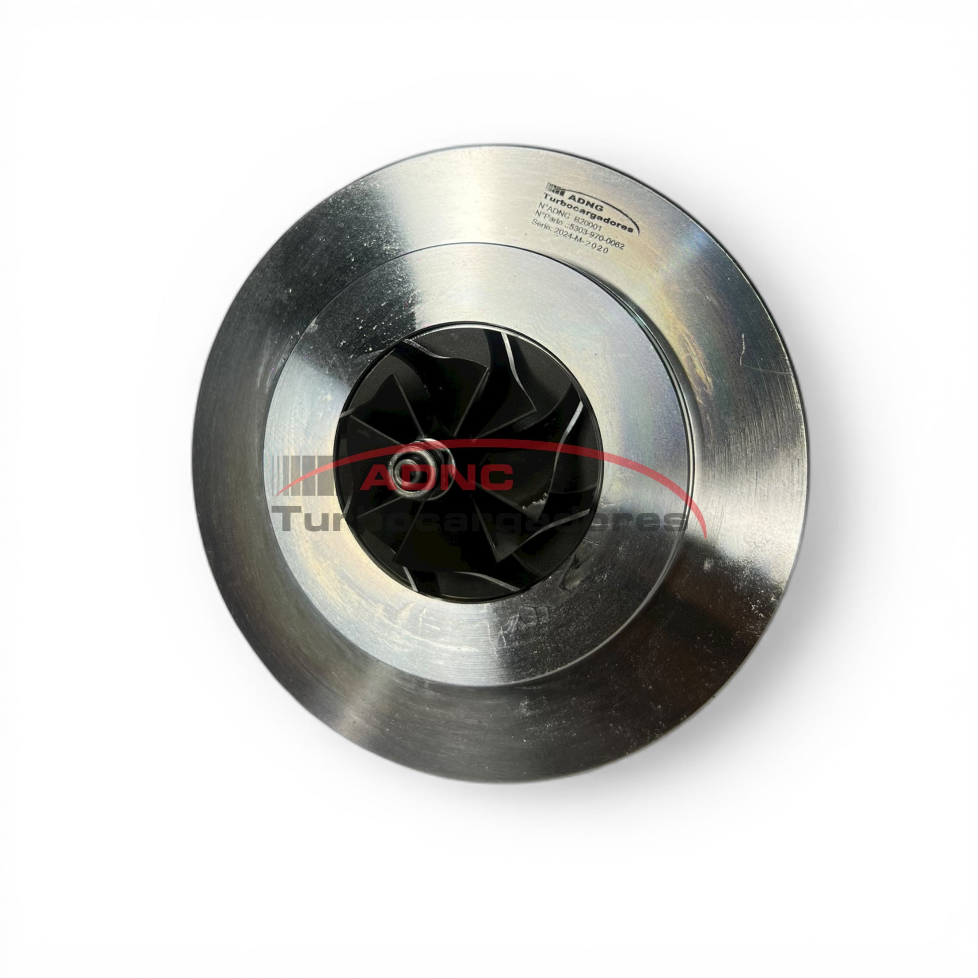 Placa identificación Cartridge Turbo ADNC: K03-062 OEM: 9643350480
