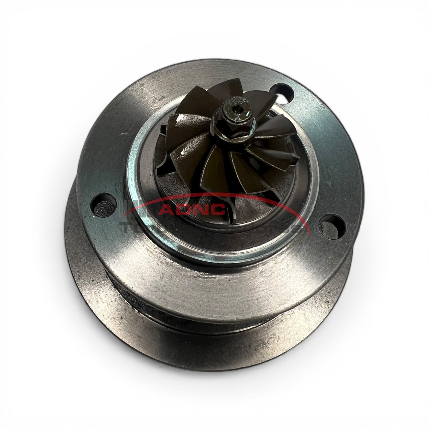 Vista trasera y eje turbina Cartridge Turbo ADNC: KP35 para Peugeot, Ford Fiesta 1.4
